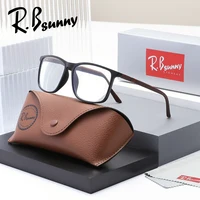 RBsunny-gafas de lectura de grado para hombre y mujer, lentes ópticas graduadas, montura rectangular de moda + 1,0 ~ + 3,5, gafas Unisex para hipermetropía