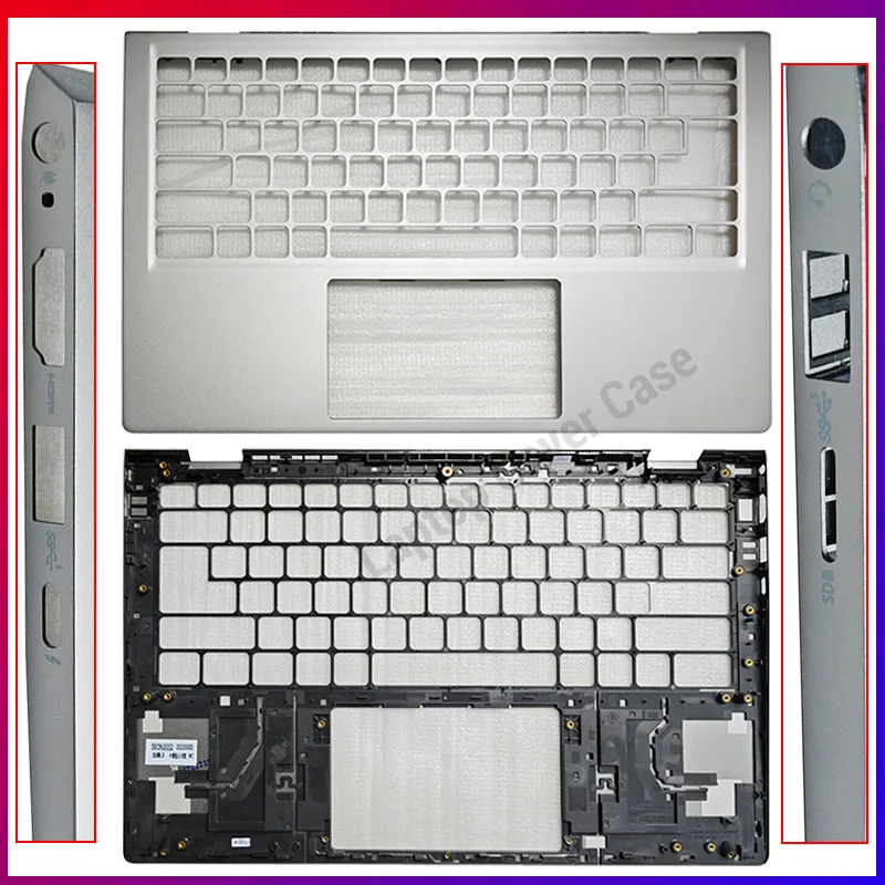 NEW US Backlit Keyboard For Inspiron 5410 5415 Palmrest Upper Case 0RVGKC