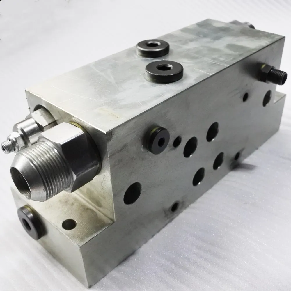 

waterjet spare part 013403-1 hydraulic manifold size mount w/ relief valve