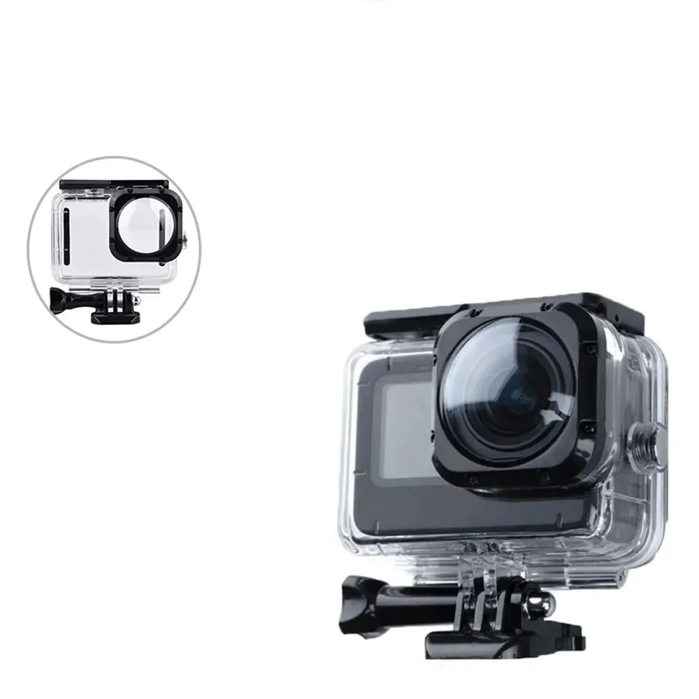 Go Pro 13 40M Waterproof Case Protective Housing Shell Buckle Mount For Gopro Hero 12 9 Black Max Lens Mod Camera Accessories