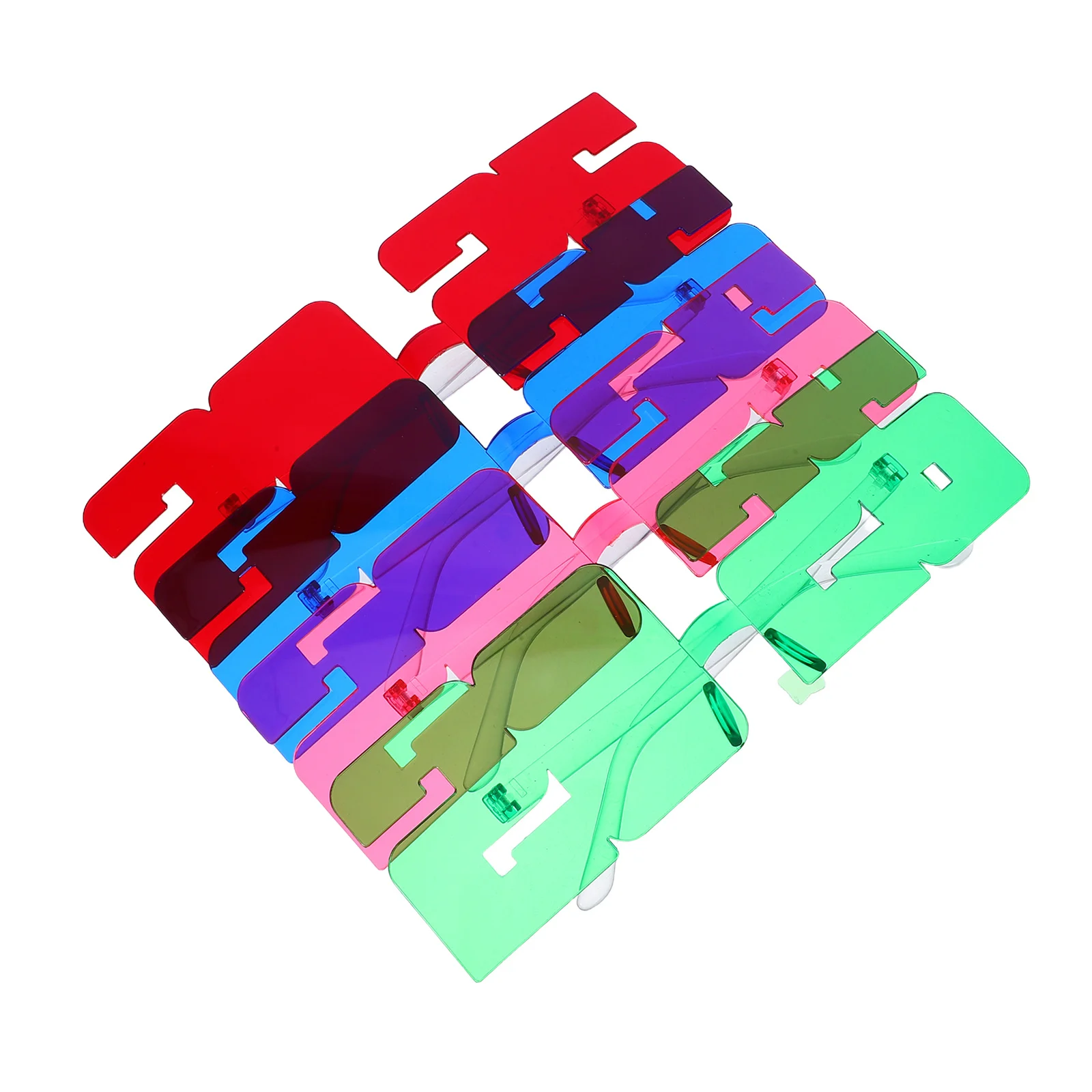 

4pcs 2026 Glasses Plastic Party Eyewear For New Year Graduation Holiday Events Retro Number Design Photo Props Party Supplies