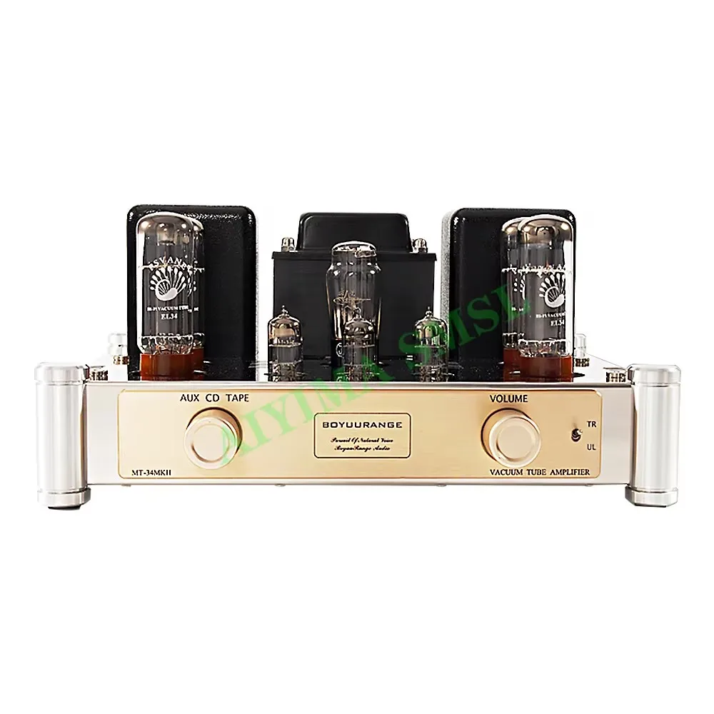 AIYIMA SMSL marantz 5Z3P 6N2 EL34 Tube Amplifier 2.0 15W Push Pull Vacuum Tube Amplifier Power Amp Audio