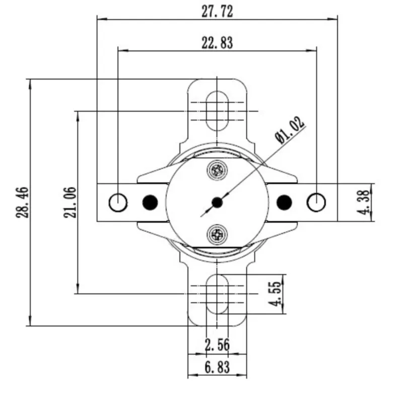 1 pc Electric Water Heater-in Hot Sauce Thermostat KSD305S/KSD305 85 Degrees to 95 Degrees 40A250V Thermal Switch