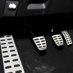 Car Pedals for Hyundai Ix25 Creta Accent Verna Solaris for Kia Rio Soul K2 KX3 Gas Accelerator Brake Clutch Footrest Pedal Cover