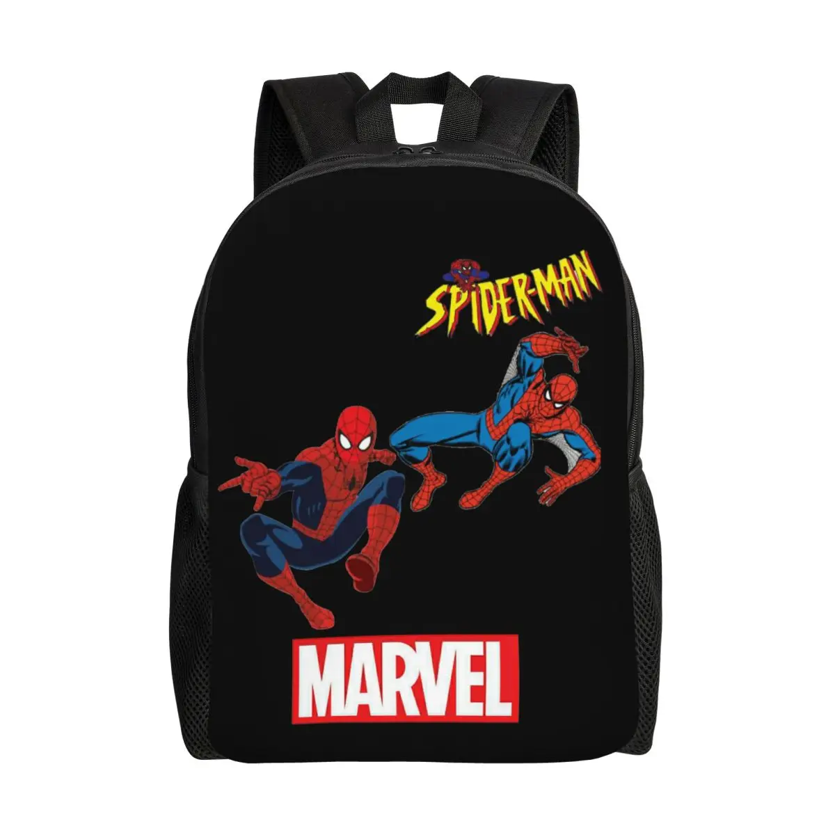 

Marvel Spider-Man Backpack, Women's Oxford Cloth Backpack, Men's School Bag, Travel Backpack, Laptop Backpack