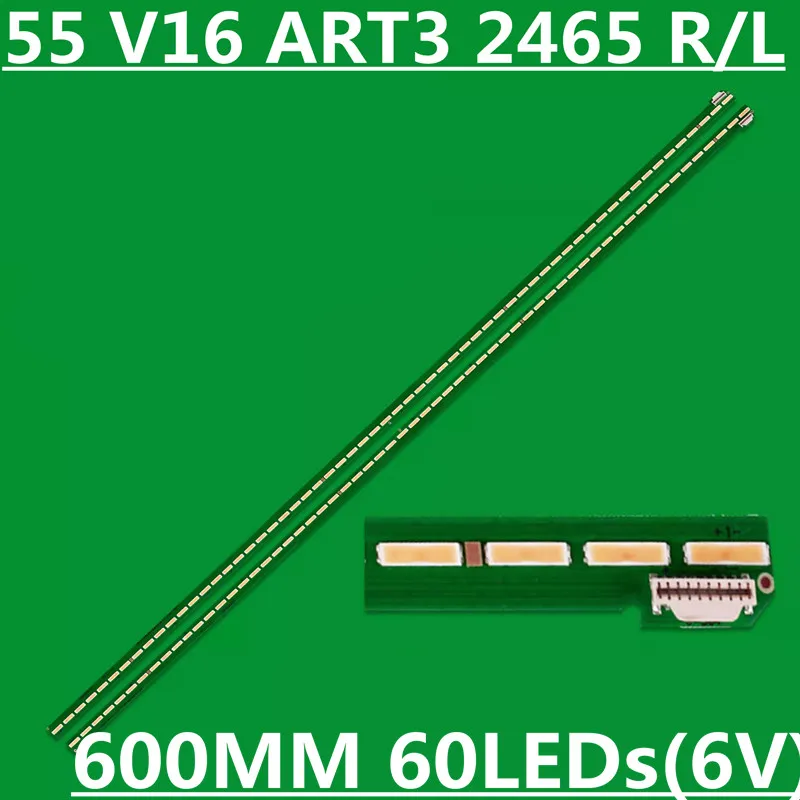 10kit LED Strip For 55 V16 ART3 2465 R/L 6922L-0189A 6916L-2466B 6916L-2465A 55UH6500-CB 55UH6507 55UH651V LC550EQF LC550EGG