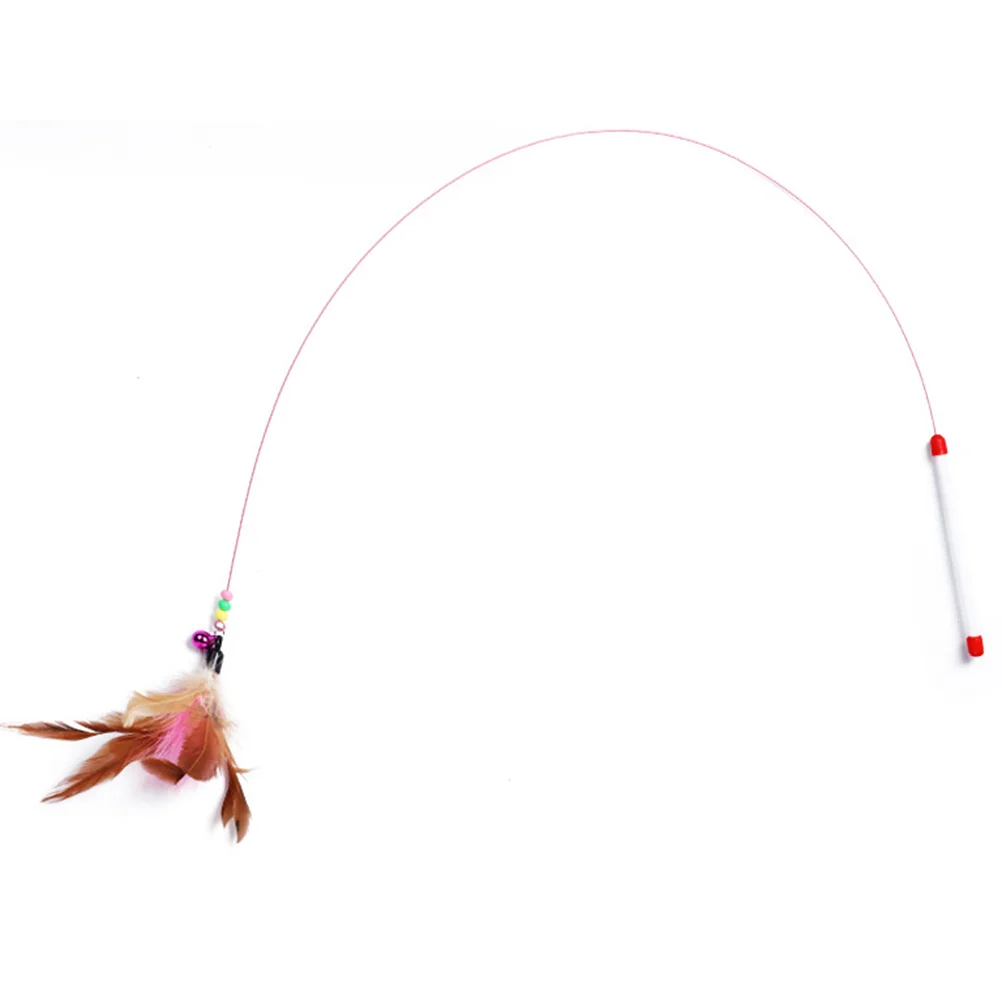 

2 Pcs Training Toy Cat Wand Steel Wire Relationship Strengthening Interactive Toys Cats