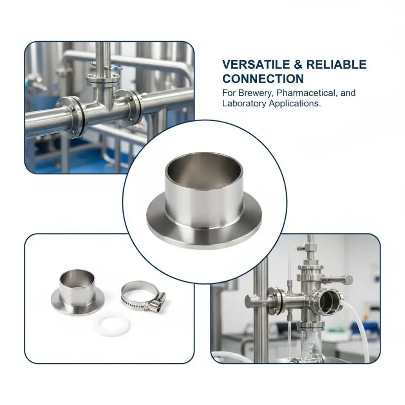 

Stainless Steel 304 Sanitary Welding Clamp Ferrule Anti Corrosion for Fluid Conveying Industry Applications