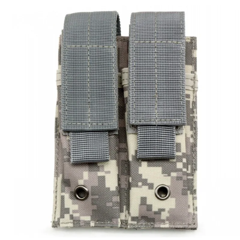 Tactical Pistol Magazine Pouch Holster MOLLE Double Magazine Bag for Glock S&W M&P SIGP226 P229 9mm/.40 Calibers Pocket