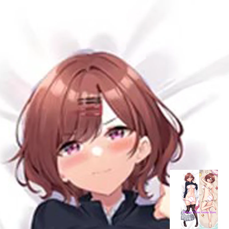 

Dakimakura Anime Pillow Cover Madoka Higuchi Double Sided Print Life-size Halloween Christmas Decoration