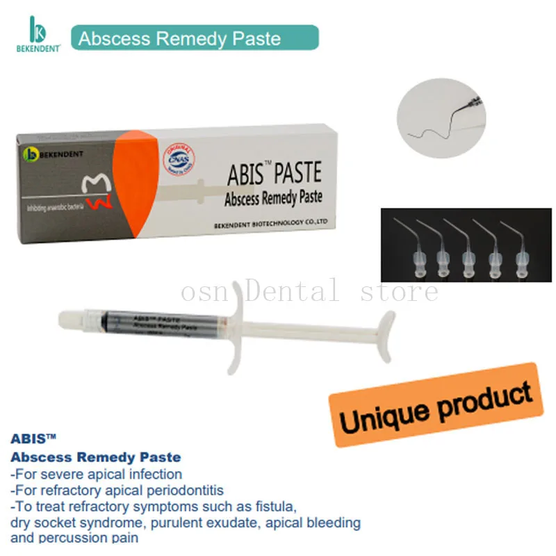 BEIKANG 2g/pcs ABIS™️PASTE Oral ABIS Paste Abscess Remedy Antibacterial Gel PasteAibaosu Antibacterial Agent Injectable