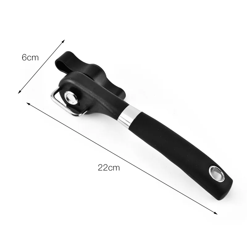 1Pcs Handleiding Blikopener Rvs Flesopeners Professionele Ergonomische Potten & Tin Opener Voor Blikjes Keuken Gereedschap