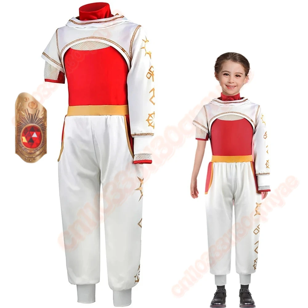 

Movie Same Performance Sets For Children Halloween Carnival Party Dress Up Zombies Cheerleader Cosplay Costume Kids Girl Outfits