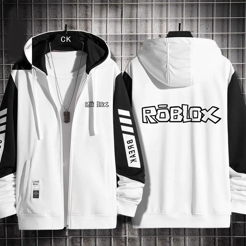 لعبة الرسوم المتحركة أنيمي الإبداعية الطرفية Roblox مقنعين سترة هوديي للطلاب والطالبات الضروريات اليومية #4