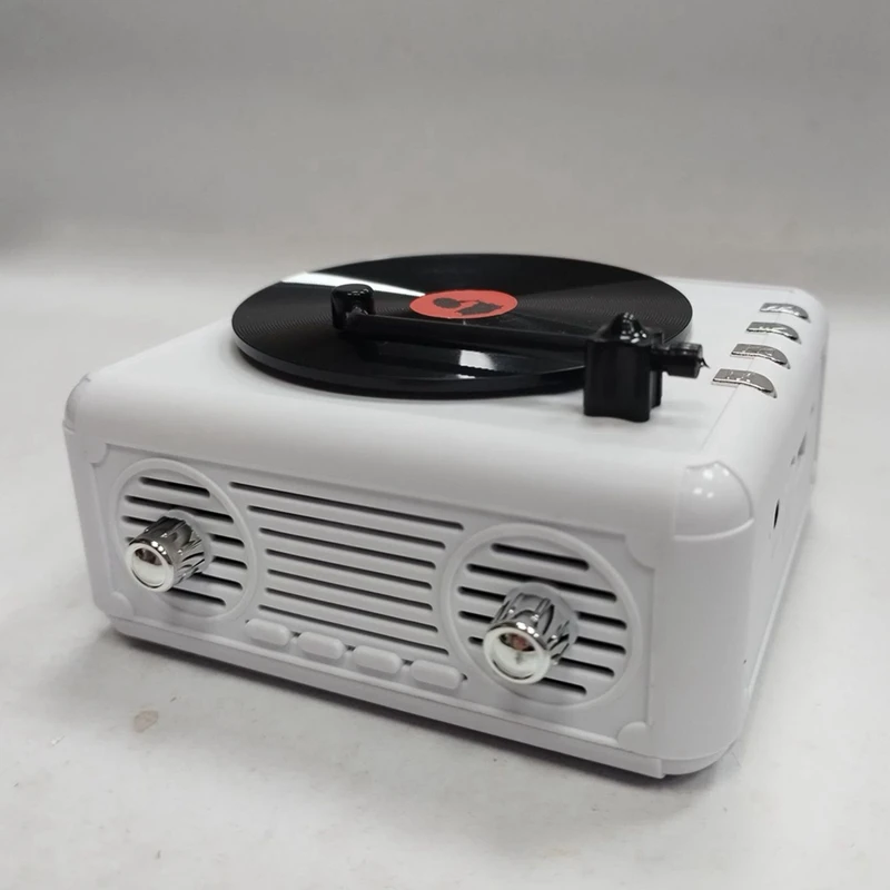 Orador portátil retro do bluetooth, subwoofer, caixa sadia para o escritório, exterior, jogador home, durável