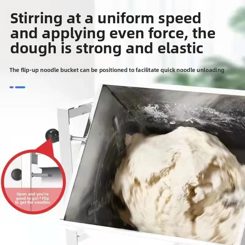 

New Food Factory & Home Use High Productivity Adjustable Speed Bread Kneading & Flour Mixing Machine