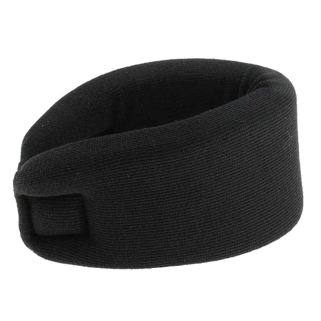 دعامة رقبة إسفنجية قابلة للتعديل تدعم طوق عنق الرحم الناعم لتخفيف الآلام لتعافي إصابات الرقبة