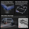 AlgoLaser DIY KIT MK3 Desktop Laser Engraver 95% Pre‑Assembled 8W‑20W Laser Cutter 400×400mm Touch Control Support Rotary Module 3