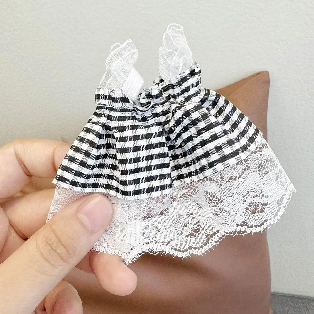 Accesorios de vestido de princesa para muñeca bonita de alta calidad para muñeca de algodón de 10cm, ropa para muñecas de peluche, vestidos, falda, accesorios para muñecas