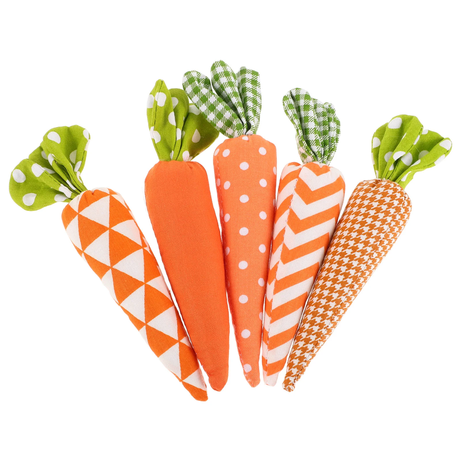 

Artificial Fabric Bunny Decorations Ornament Easter Mini Ornaments Tree Fake Carrots