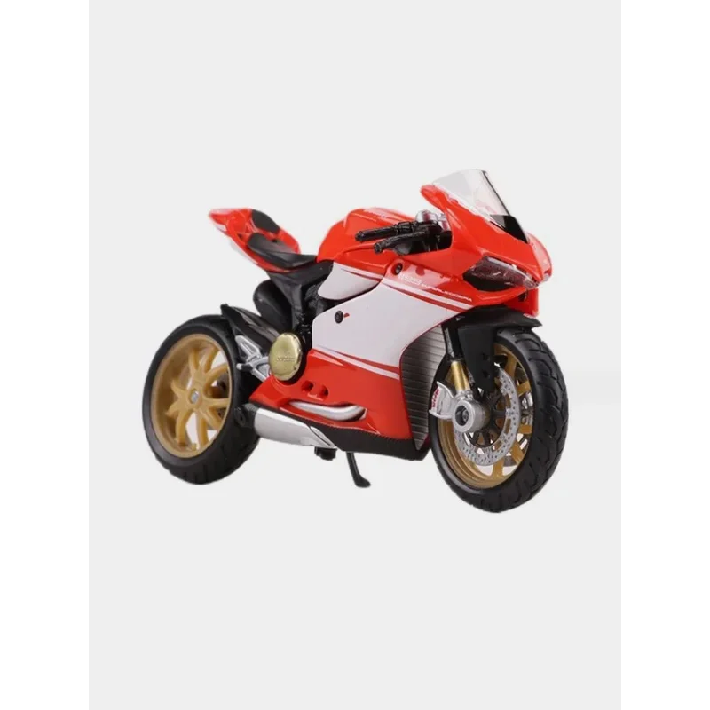 Diecast Maisto 1:18 Ducati Stairs 1199 Superleggera symulacja motocykla Model ze stopu zdobiona kolekcja prezentów zabawki dla dzieci Bo