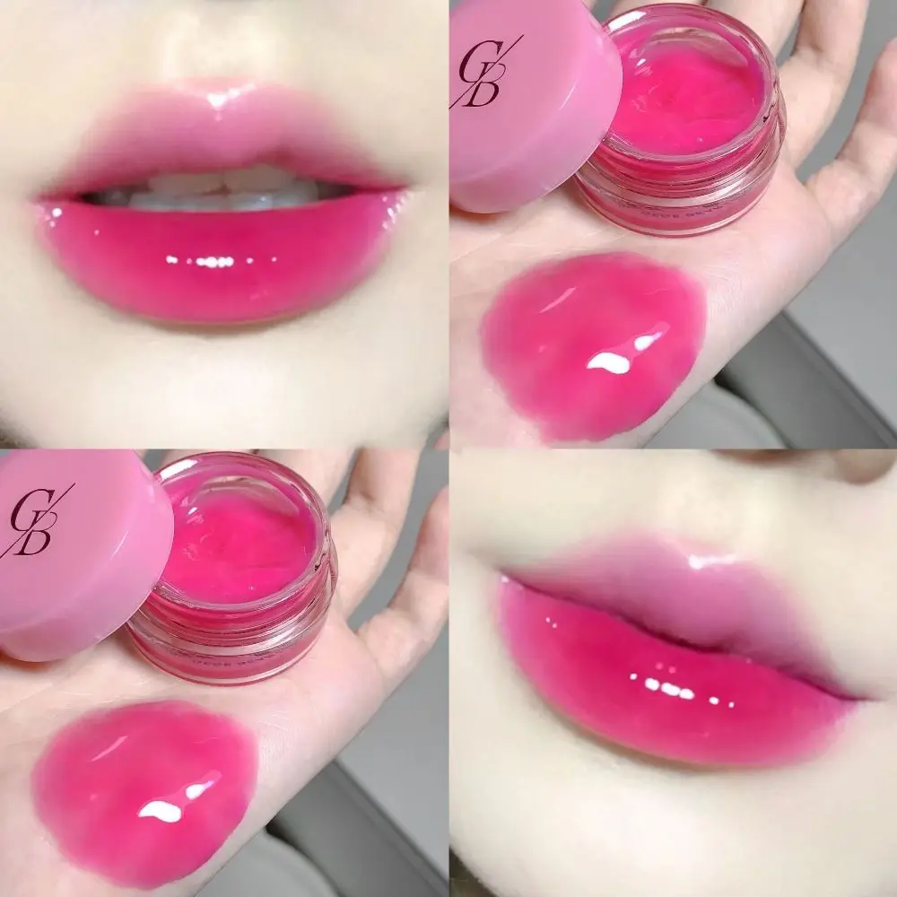 Dudu Lip Hydraterende Jam Jelly Lipsticks Geen Vervagende Langdurige Water Licht Lipgloss Hydraterende Waterige Vochtige Lip Glazuur Vrouwen