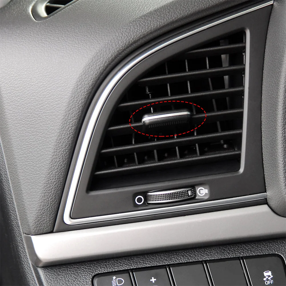 

4pcs Air Adjustment For Car Dashboard Durable Abs Plastic Replacement Clips Enhanced Airflow Control Car Air Vent Clip Dashboard