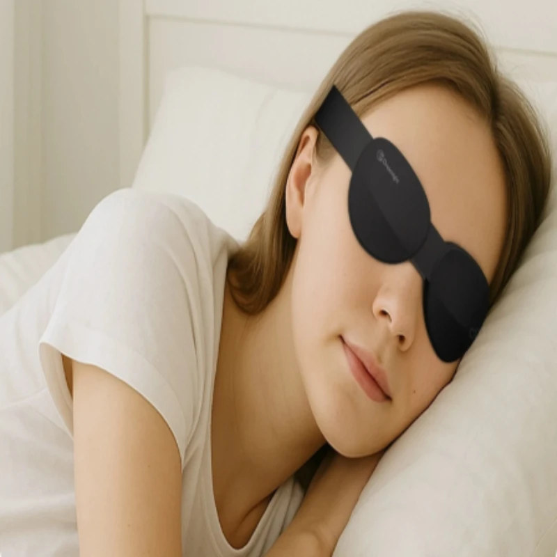 Dreamlight 4S Travel Eye Mask Sleep Blackout 3D Stereoscopic Aid Portable Adjustable Concave Molded Night Break Sleep Eye Mask