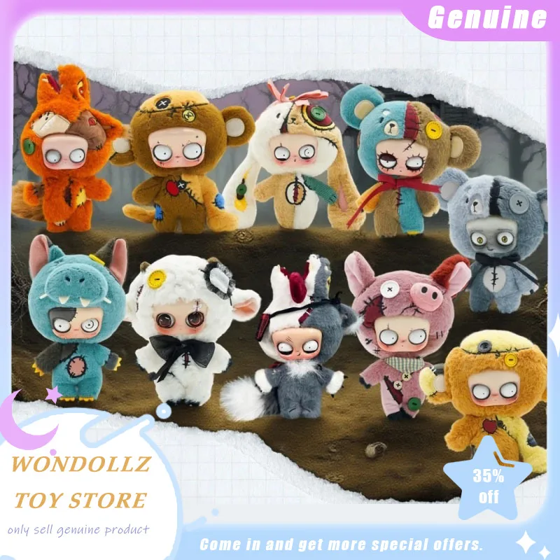 

Предпродажа, сшитая детская слепая коробка, кавайная плюшевая кукла, украшение для кукольной комнаты в грустском стиле, модная игрушка-сюрприз, подарок для детей