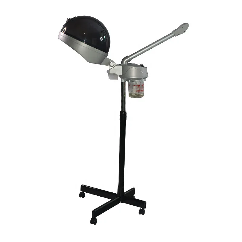 المهنية 2 في 1 صالون تجميل سبا الوجه الشعر باخرة الأوزون المرذاذ الوجه رئيس ضباب رذاذ حامل آلة مع مقنعين #1