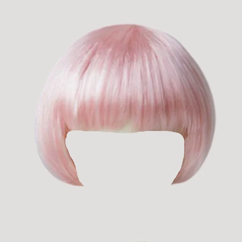 JD256 All Size BOBO BJD Synthetic Mohair Wig For 1/12 1/8 1/6 1/4 1/3 Blythe 11-12 inch Tiny OB11 YOSD MSD SD QBaby Doll Hair