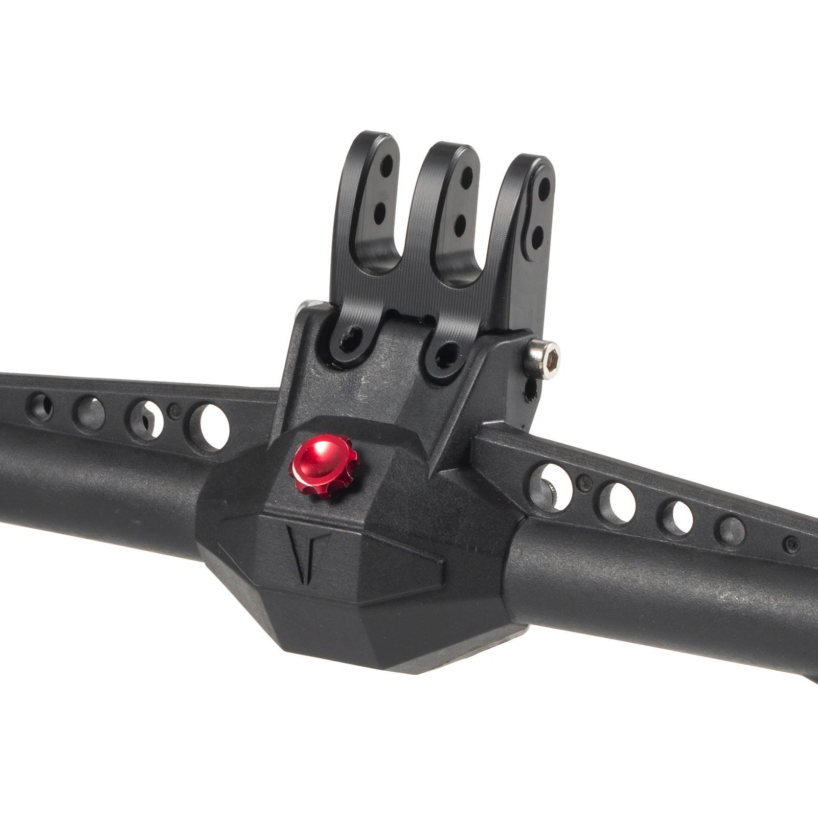 Machined Delrin Rear Link Riser Anti-Squat Mount for Vanquish H10 Optic F10 Portal and Straight Axle - view 5