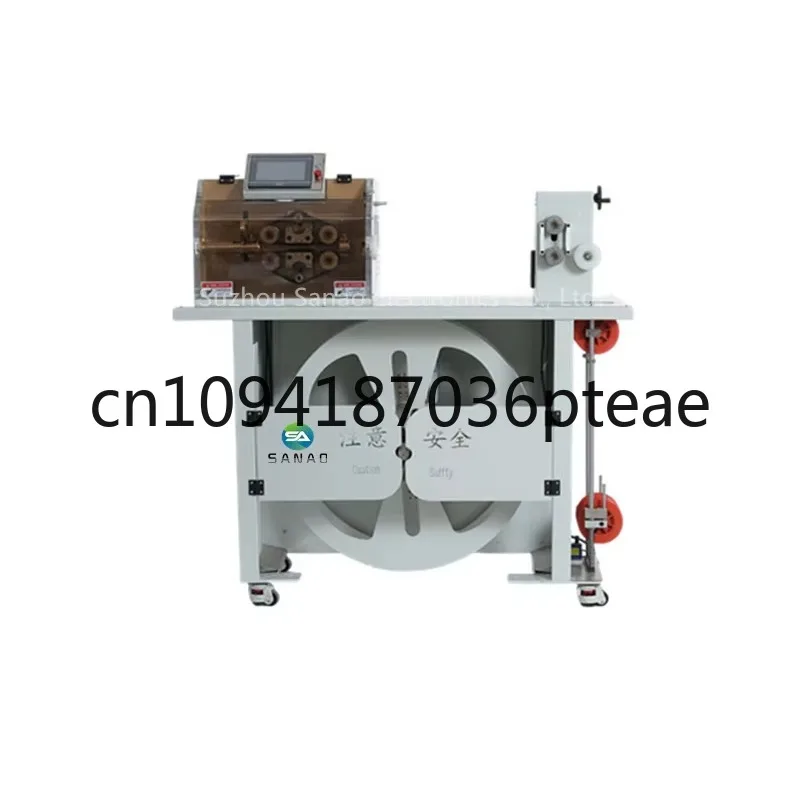 Fully Automatic Corrugated Tube Hose Cutting Machine Tube Feeding All in One Machine