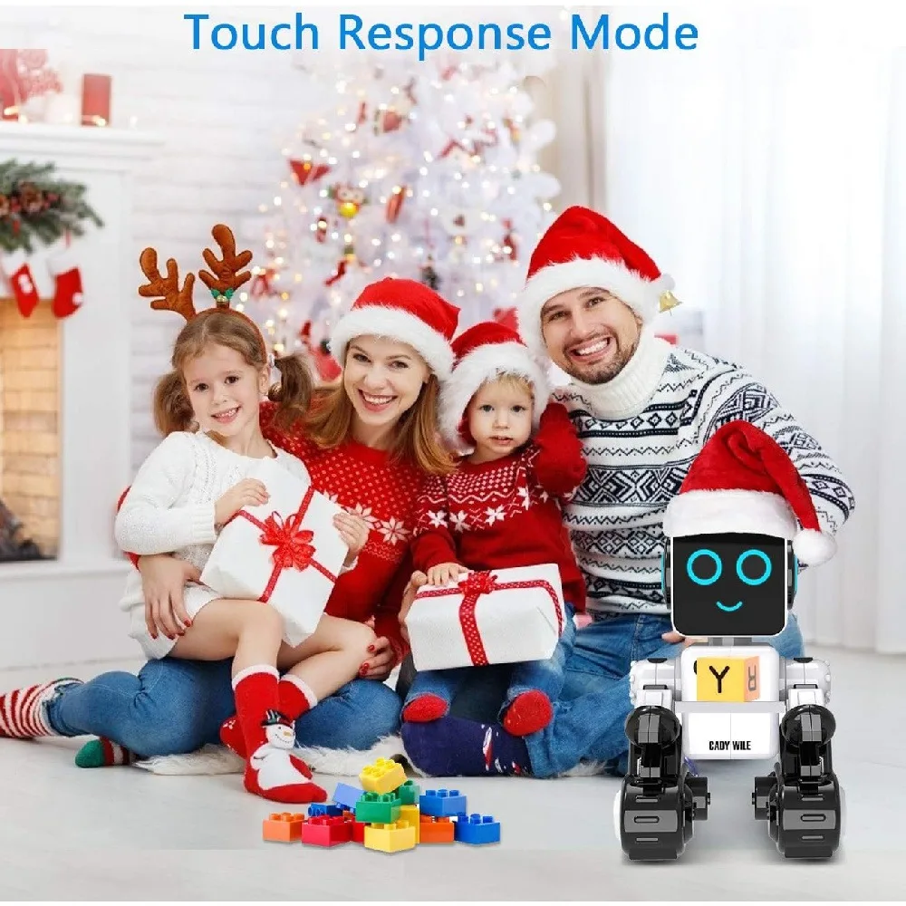 Sing and Dance AI Robot Toy for Kids Smart RC Robots with Touch and Sound Control Robotics Intelligent Programmable Robot Gift