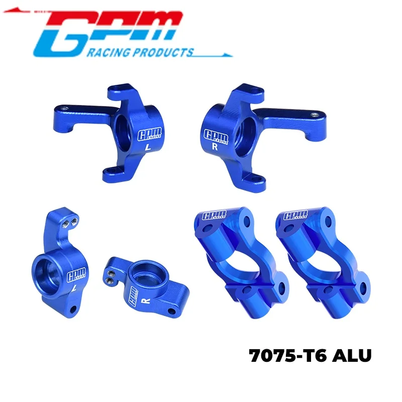 

GPM LMB192122 7075 ALLOY FRONT CASTER BLOCKS & FRONT SPINDLES & REAR HUBS FOR LOSI 1/24 MICRO-B / 1/28 MICRO-T 2S RC Upgrade