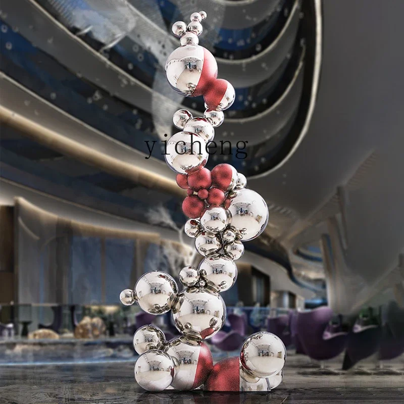 4-10 large-scale floor-to-ceiling ornaments enter the entrance, living room home light luxury high-end craft decorations