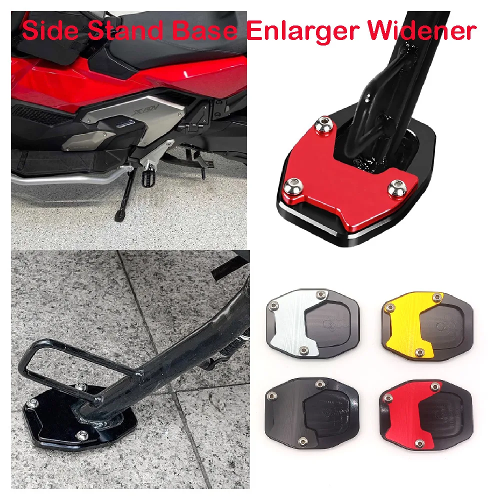 Fits for Honda Forza 750 XADV X-ADV750 NSS750 ABS 2021-2025 Motorcycle Side Stand Enlarger Base Extender Pad Extension Widener