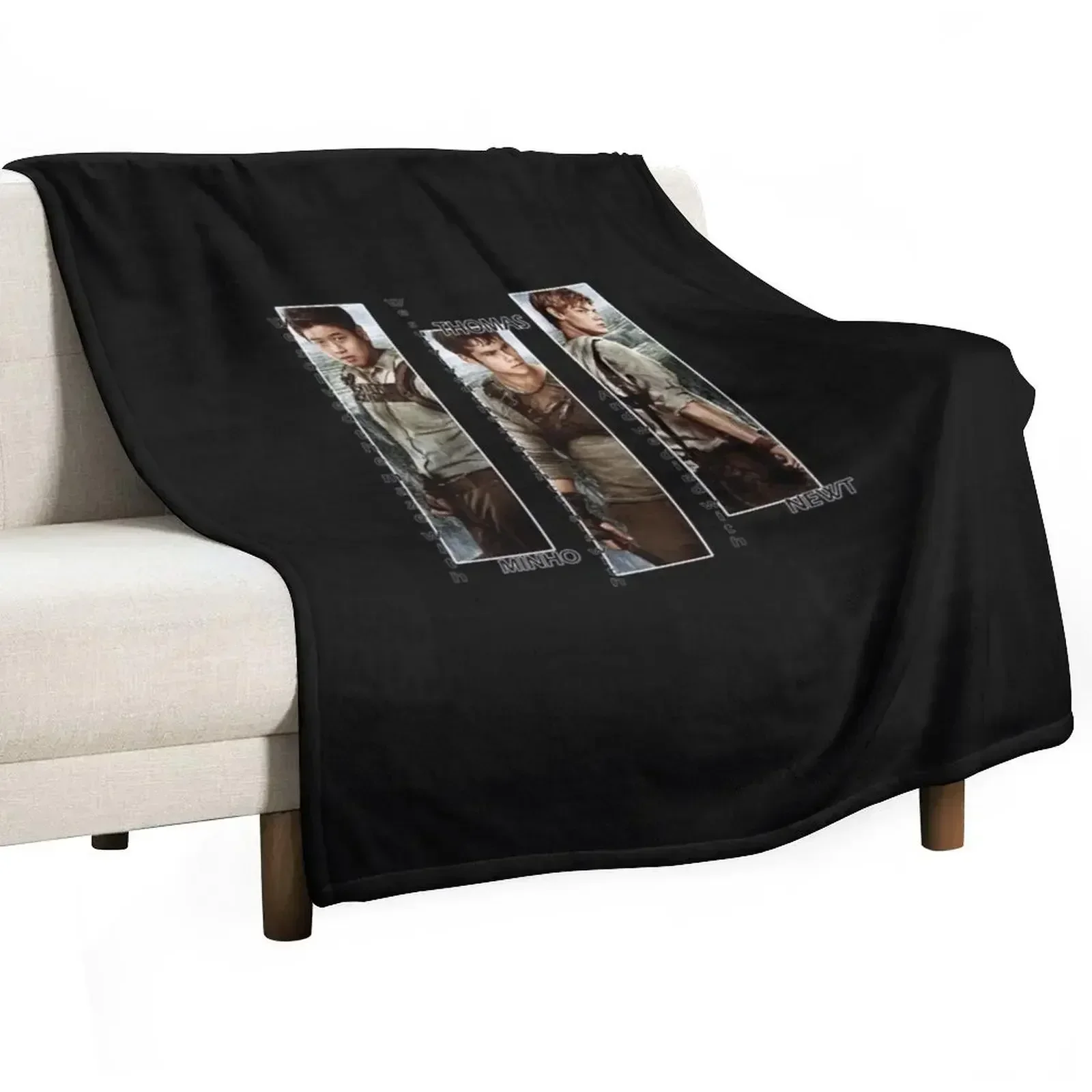 

Newt - Maze Runner Design Throw Blanket Multi Purpose Soft Warm Blanket for Home Travel