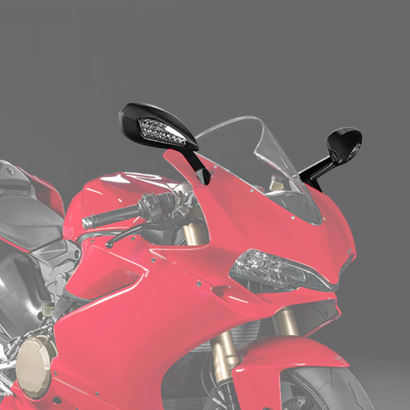 Turn Signal Light Mirrors For Ducati 1299 Panigale/S/R 2015-2019 959 Panigale 2016-2019 959 Panigale Motorcycle Accessories
