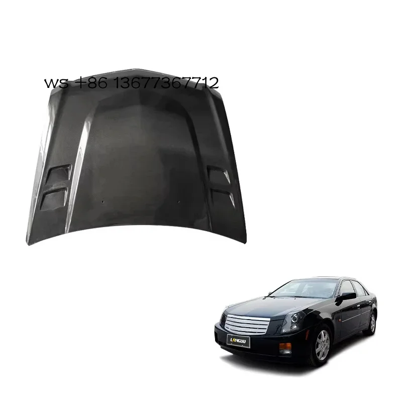 

Car Facelift Parts LY Style Cover Hoods Carbon Fiber Front Bonnet CTS Engine Hood