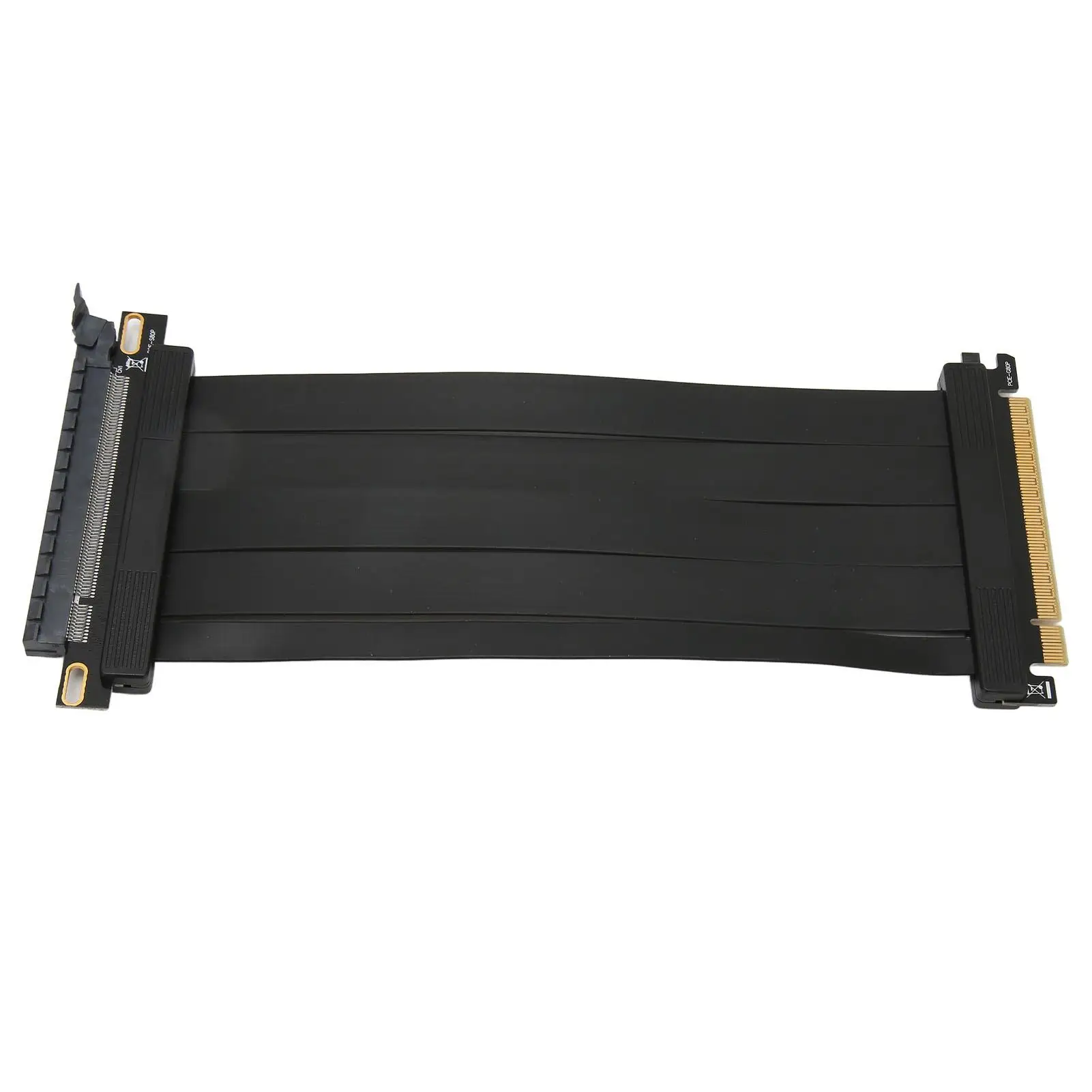 

High Speed PCIE 4.0 X16 Riser Cable 20cm 30 AWG Flat Line 180 Degree Stable Signal for Graphics Card for rtx3060ti RX6900XT