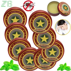 3-20Pcs Original Vietnam Golden Star Mint Cooling Oil Tiger Balm Treat Headache Dizziness Cream Mosquito Bites Anti-Itch Plaster