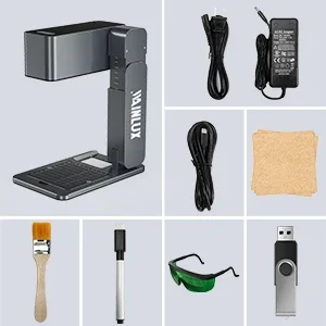 perfect 2025WAINLUX Z3 Folding Portable desktop engraving machines Wireless Connection Small Metal Machine For Engra