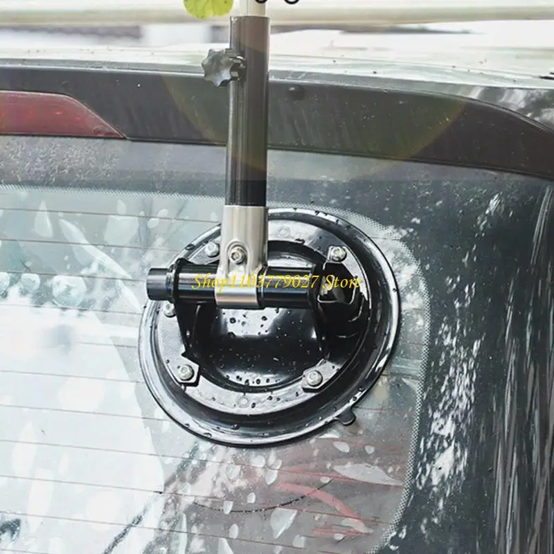 C4DF Universal Suction Cup Flag Poles Heavy Type Regulable Mount For Trucks RVs Boats Campers