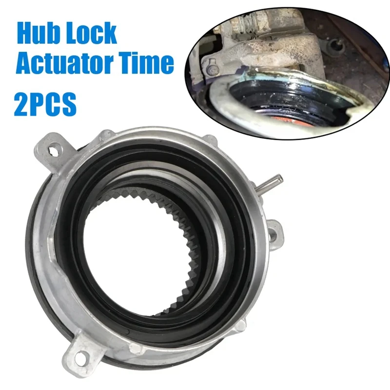 

2Pcs Car Clutch Bearing Hub Lock Actuator Time Metal Hub Lock Actuator For SSANGYONG Actyon (Sports) Kyron 4151009000 4151009100