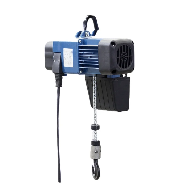 Polipasto de cadena eléctrico HH tipo europeo tipo carro fijo de venta directa de fábrica para taller