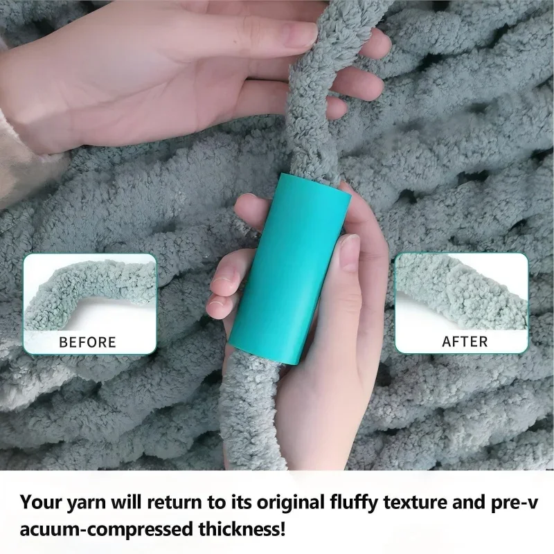

Yarn Fluffer Tool for Chunky Chenille Yarn Efficient Fluffing Revive Accessory for Knitting Crochet Jumbo Bulky