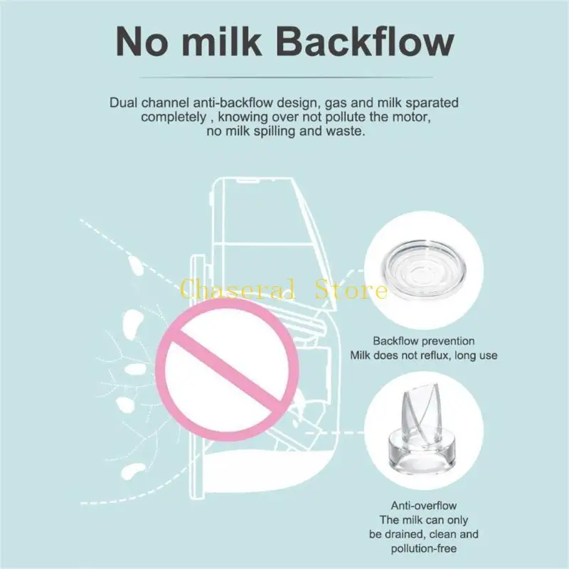 E7CE 4 모드 12 조절 가능한 속도 마사지 모유 수유 펌프 전기 흡입 펌프 LED 스크린 디스플레이가 있는 웨어러블 유방 펌프