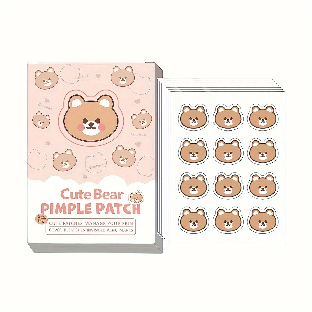 Cute cartoon pimple stickers, suitable for many occasions, skin gentle, waterproof, suitable for both men and women.
