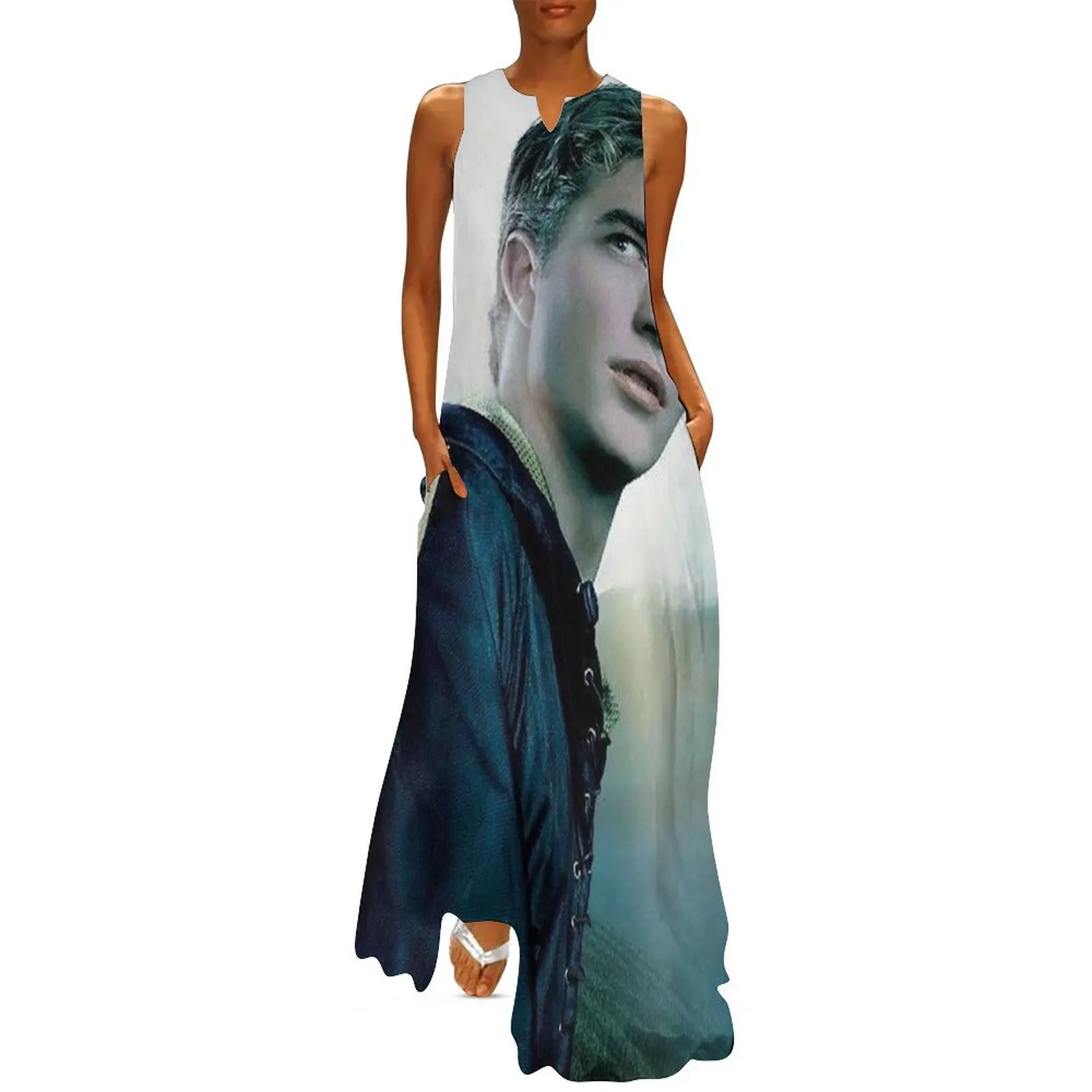 New Printed Cedric Diggory Support Long Dress dresses for woman 2025 clothes for woman